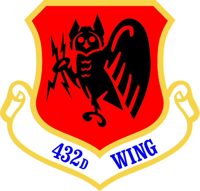 432 Wing Full Color Patch
