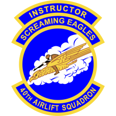 Image for 40 AS Instructor Full Color Patch