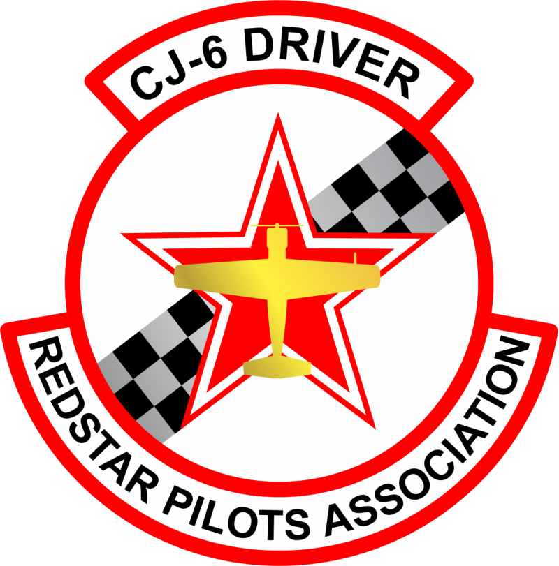 CJ-6 Driver Redstar Pilots Association Patch