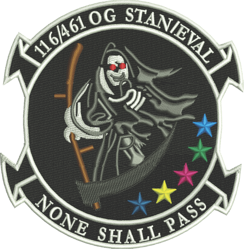 116/461 OG STAN/EVAL Full-Color Patch