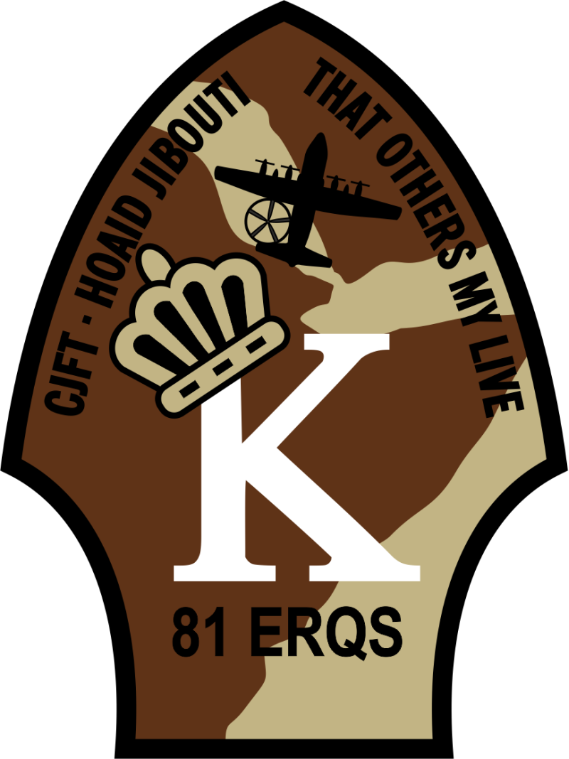 81 ERQS Desert Patch