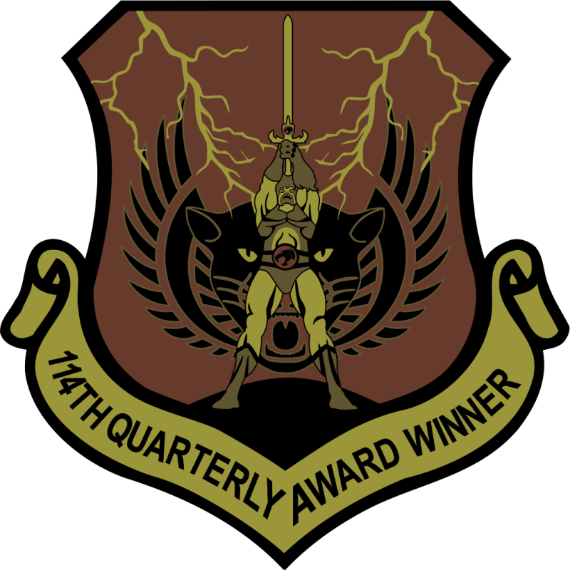 114 SPCS Quarterly Award Winner Patch