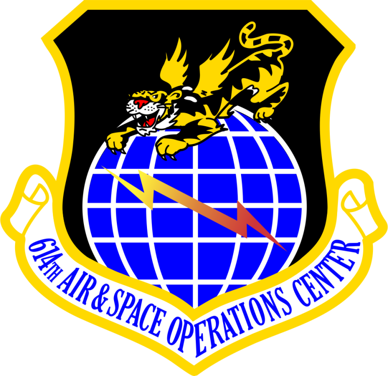 614 ASPOC Flying Tigers Patch