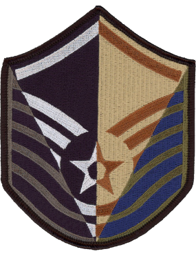 Image for MSgt Stripes 4 Panel Patch