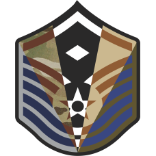 Image for MSGT Stripes 5 Panel 5 inch 1st Sgt Patch