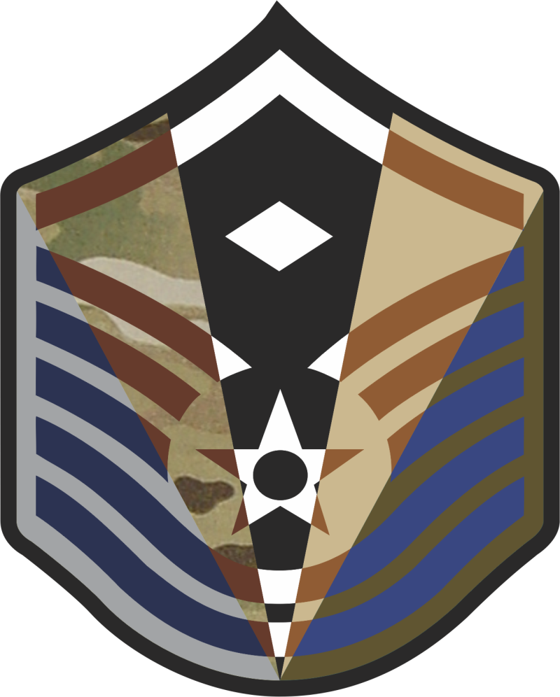 MSGT Stripes 5 Panel -5" 1st Sgt