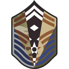 Image for SMSGT Stripes 5 Panel  6" - 1st Sgt