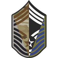 Image for CMSgt Stripes 4 Panel 7 inch OCP Patch