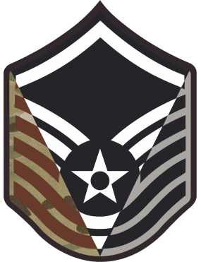 Image for MSgt Stripes 3 Panel 5 inch OCP Patch