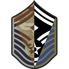 Image for SMSgt Stripes 4-Panel - 6" OCP w/Diamond