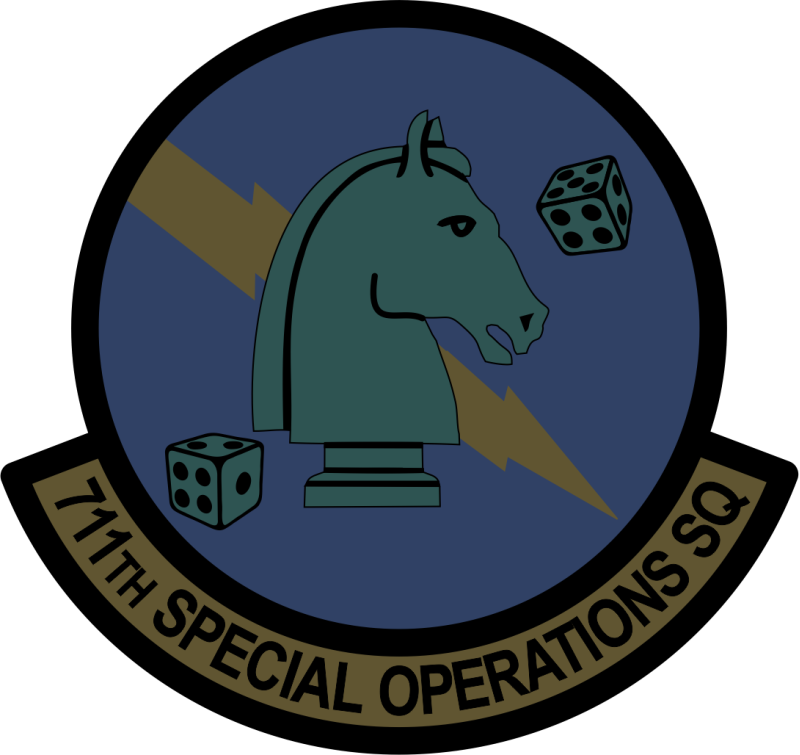 711 SOS Regular Sq Subdued Green Patch