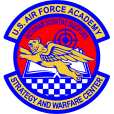 Image for USAFA Strategy and Warfare Center (SWC) Full-Color Patch