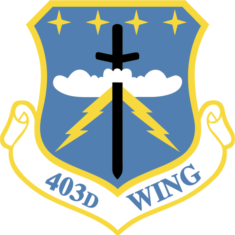 403 Wing Full-Color Patch