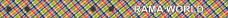 Image for Multi Colored Plaid Bag Tag
