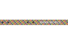 Image for Multi Colored Plaid Bag Tag
