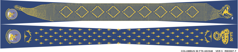 50 FTS Flight Scarf