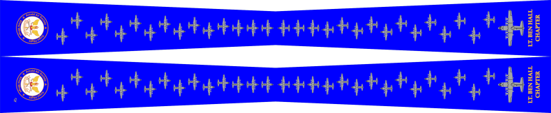 Arnold Air Society Silver Wings Flight Scarf