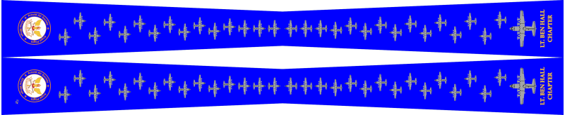 Arnold Air Society Silver Wings Flight Scarf