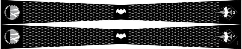 9 BS Bat Logo Flight Scarf