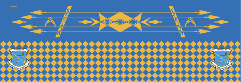 AFROTC DET 028 Flight Scarf