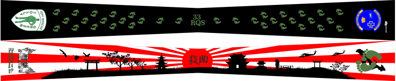 33 RQS Flight Scarf