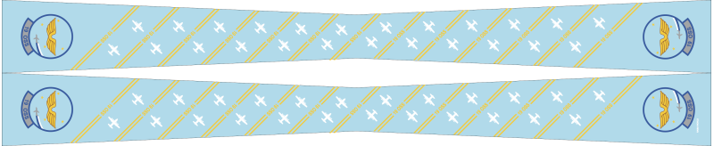 19 OSS Flight Scarf