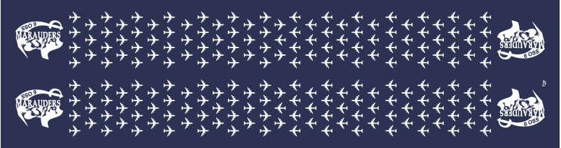 6 OSS Marauders Flight Scarf