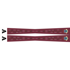 Image for 91 OG Maroon Flight Scarf