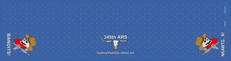 349 ARS Flight Scarf