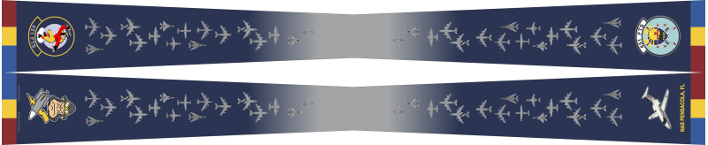 451 FTS Flight Scarf