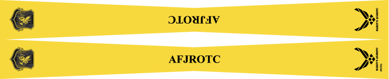 Novato High AFJROTC Flight Scarf
