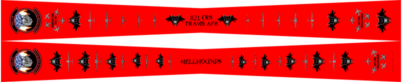 821 CRS Flight Scarf