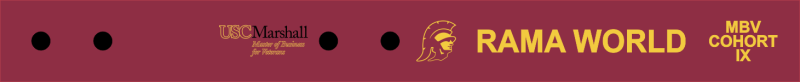 USC MBV Marshall Bag Tag