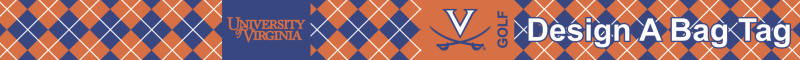 Univ of Virginia Golf Bag Tag