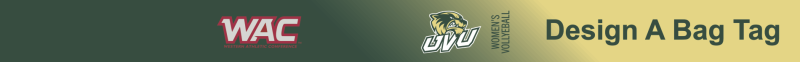 Utah Valley University Bag Tag