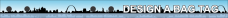 Image for Blue Skyline Bag Tag