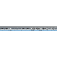 Image for Gray Skyline Bag Tag
