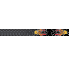 Image for Tire Thread Flame Bag Tag
