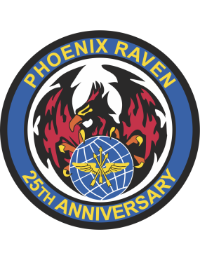 Image for Phoenix Raven 25th Anniversary Full-Color Sticker