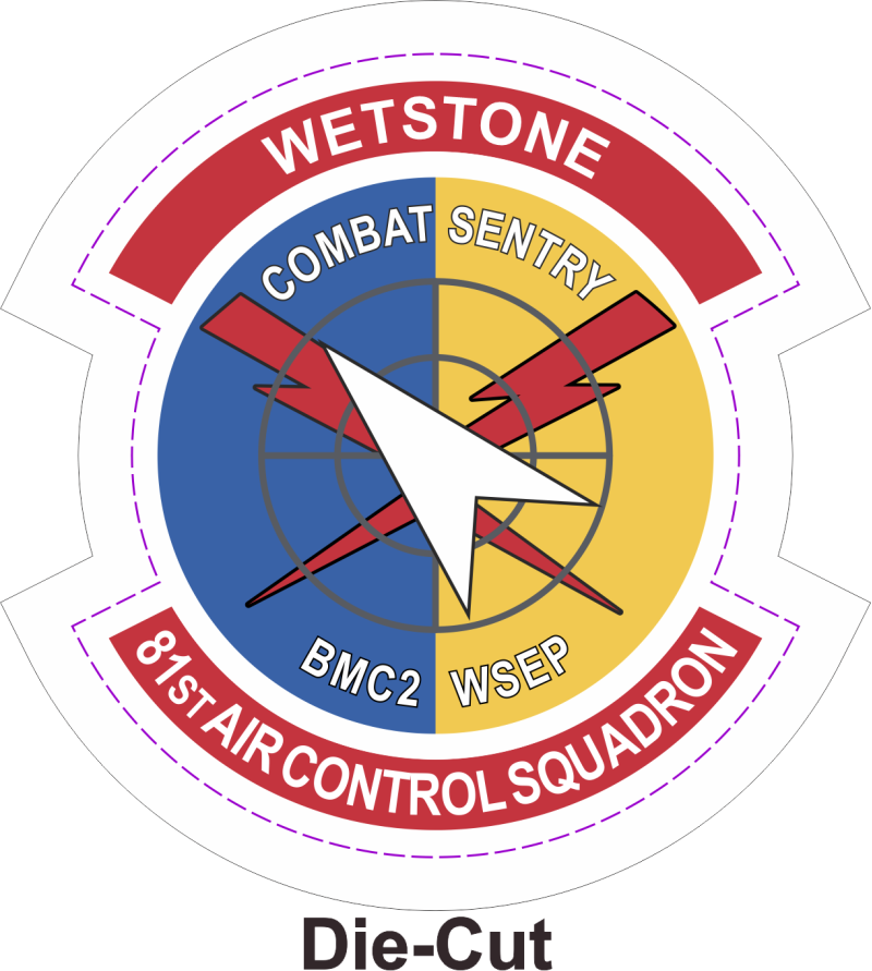 81 ACS Single Die-Cut Stickers