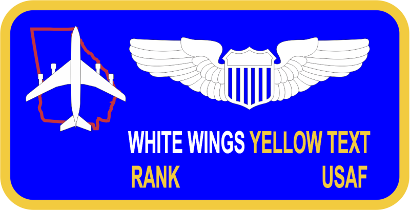 339 FLTS B-707 Name Tag