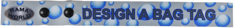 Bubbles Bag Tag